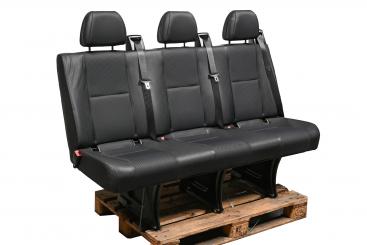 Asiento de tres plazas parte trasera, todas las filas de asi 