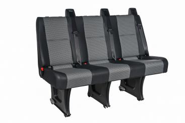 Asiento de tres plazas parte trasera 1. a/2. a. Asientor ./S 