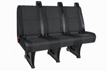 Asiento de tres plazas parte trasera 1. a/2. a. Asientor ./S 