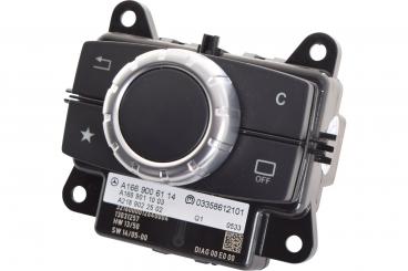 Bloque de mando controlador interruptor pulsador Audio/Coman 