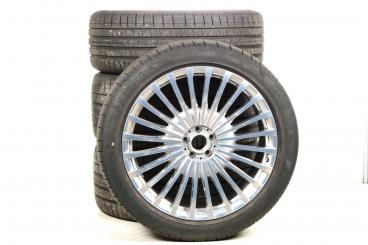 Juego completo de ruedas de verano de aleación de 23 pulgadas con neumáticos Pirelli para GL-/Clase GLS X167, original Mercedes-Benz