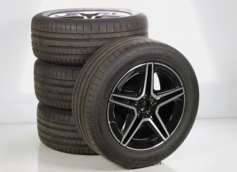 Juego completo de ruedas de verano de aleación de 20 pulgadas con neumáticos Yokohama para Clase GLE, GLE-Coupé, Clase GLS 167, original Mercedes-AMG