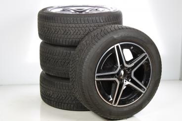 Juego de ruedas completas AMG de aluminio de 20 pulgadas Cla 