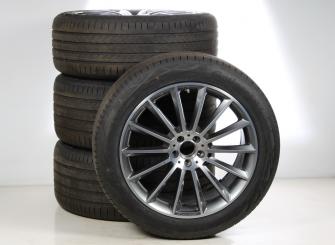 Juego completo de ruedas de verano de aleación de 21 pulgadas con neumáticos Continental para Clase GLE, GLE-Coupé, Clase GLS 167, original Mercedes-AMG