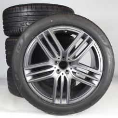 Juego completo de ruedas de verano de aleación de 21 pulgadas con neumáticos Pirelli para GL-/Clase GLS X167, original Mercedes-Benz