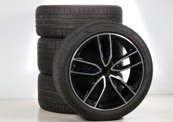 Juego de ruedas completas AMG de aluminio de 23 pulgadas Cla 