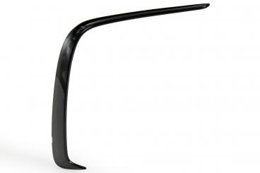 Cubierta parachoques negro spoiler lateral, detrás, izquierd 