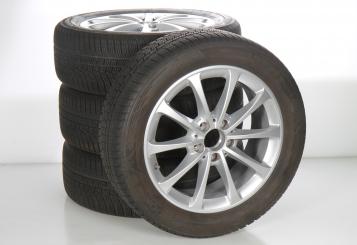 Juego completo de ruedas de invierno de aleación de 17 pulgadas con neumáticos Hankook para CLA 118, CLA ShootingBrake X118 y otros, original Mercedes-Benz