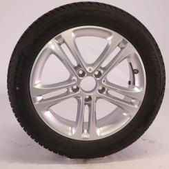 Wheel Package de invierno de aleación de 17 pulgadas con neumáticos Hankook para CLA 118, Clase A 177 y otros, original Mercedes-Benz