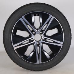 Wheel Package de invierno de aleación de 18 pulgadas con neumáticos Bridgestone para Clase B 247, CLA 118 y otros, original Mercedes-Benz