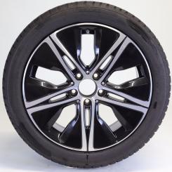 Wheel Package de invierno de aleación de 18 pulgadas con neumáticos Bridgestone para Clase B 247, CLA 118 y otros, original Mercedes-Benz