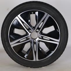Wheel Package de invierno de aleación de 18 pulgadas con neumáticos Bridgestone para Clase B 247, CLA 118 y otros, original Mercedes-Benz