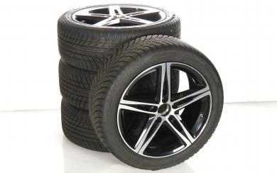 Juego completo de ruedas de invierno de aleación de 18 pulgadas con neumáticos Bridgestone para Clase A 177, CLA ShootingBrake X118 y otros, original Mercedes-Benz
