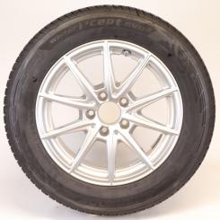 Wheel Package de invierno de aleación de 16 pulgadas con neumáticos Hankook para Clase A 177, CLA 118 y otros, original Mercedes-Benz