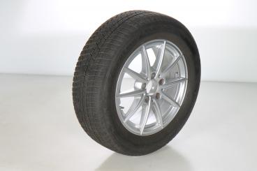 Wheel Package de invierno de aleación de 16 pulgadas con neumáticos Continental para Clase B 247, CLA 118 y otros, original Mercedes-Benz