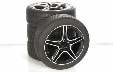Juego de ruedas completas AMG de aluminio de 18 pulgadas BRI 