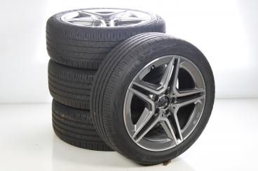 Juego de ruedas completas AMG de aluminio de 18 pulgadas Cla 