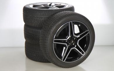 Juego de ruedas completas AMG de 18 pulgadas aluminio HANKOO 