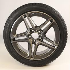 Juego completo de ruedas de invierno de aleación de 18 pulgadas con neumáticos Pirelli para CLA 118, Clase A 177 y otros, original Mercedes-AMG