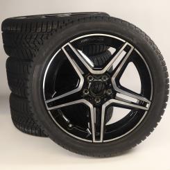 Juego completo de ruedas de invierno de aleación de 18 pulgadas con neumáticos Pirelli para CLA 118, Clase A 177 y otros, original Mercedes-AMG