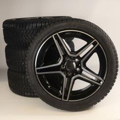 Juego completo de ruedas de invierno de aleación de 18 pulgadas con neumáticos Pirelli para CLA 118, Clase A 177 y otros, original Mercedes-AMG