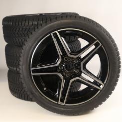 Juego completo de ruedas de invierno de aleación de 18 pulgadas con neumáticos Pirelli para CLA 118, Clase A 177 y otros, original Mercedes-AMG