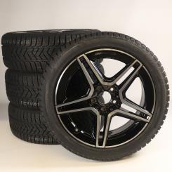 Juego completo de ruedas de invierno de aleación de 18 pulgadas con neumáticos Pirelli para CLA 118, Clase A 177 y otros, original Mercedes-AMG