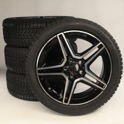 Juego completo de ruedas de invierno de aleación de 18 pulgadas con neumáticos Pirelli para CLA 118, Clase A 177 y otros, original Mercedes-AMG