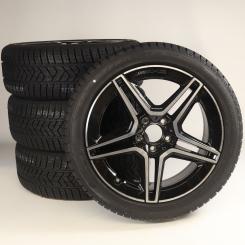 Juego completo de ruedas de invierno de aleación de 18 pulgadas con neumáticos Pirelli para CLA 118, Clase A 177 y otros, original Mercedes-AMG