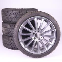 Juego de ruedas completas AMG de aluminio de 19 pulgadas Cla 