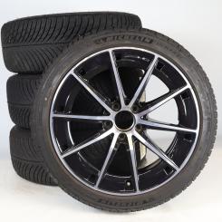 Juego completo de ruedas de invierno de aleación de 18 pulgadas con neumáticos Michelin para Clase A 177, original Mercedes-AMG