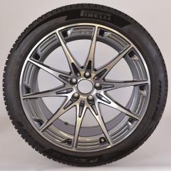 Wheel Package de invierno de aleación de 20 pulgadas con neumáticos Pirelli para AMG GT 192, original Mercedes-AMG