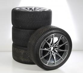 Juego completo de ruedas de invierno de aleación de 20 pulgadas con neumáticos Pirelli para AMG GT 192, original Mercedes-AMG
