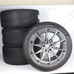 Juego completo de ruedas de invierno de aleación de 20 pulgadas con neumáticos Pirelli para AMG GT 192, original Mercedes-AMG