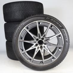 Juego completo de ruedas de invierno de aleación de 20 pulgadas con neumáticos Pirelli para AMG GT 192, original Mercedes-AMG