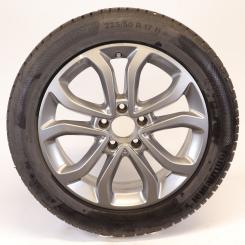Wheel Package de invierno de aleación de 17 pulgadas con neumáticos Continental para Clase C 205, original Mercedes-Benz