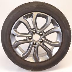 Wheel Package de invierno de aleación de 17 pulgadas con neumáticos Continental para Clase C 205, original Mercedes-Benz