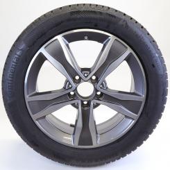 Wheel Package de invierno de aleación de 17 pulgadas con neumáticos Continental para Clase C 205, original Mercedes-Benz
