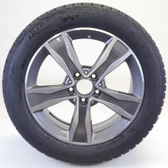 Wheel Package de invierno de aleación de 17 pulgadas con neumáticos Bridgestone para Clase C 205, original Mercedes-Benz