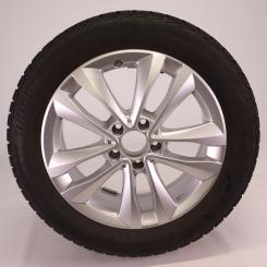 Wheel Package de invierno de aleación de 17 pulgadas con neumáticos Bridgestone para Clase C 205, original Mercedes-Benz