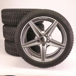 Juego de ruedas completas AMG de aluminio de 18 pulgadas PIR 