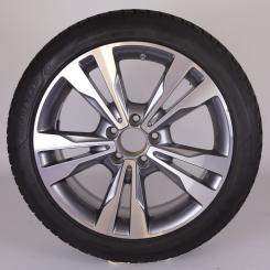 Wheel Package de invierno de aleación de 18 pulgadas con neumáticos Goodyear para Clase C 205, original Mercedes-Benz