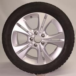 Wheel Package de invierno de aleación de 17 pulgadas con neumáticos Bridgestone para Clase C 205, original Mercedes-Benz