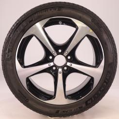 Rueda completa Alu Michelin/Pilot Alpin, 5 radios 