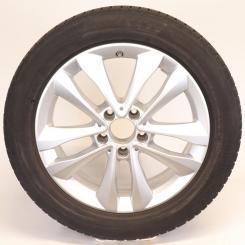 Wheel Package de invierno de aleación de 17 pulgadas con neumáticos Continental para Clase C 205, original Mercedes-Benz
