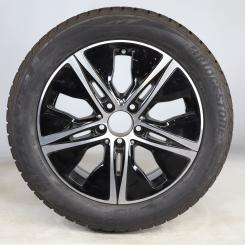 Wheel Package de invierno de aleación de 17 pulgadas con neumáticos Bridgestone para Clase C 205, original Mercedes-Benz