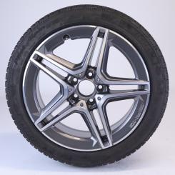 Rueda completa aluminio MICHELIN/PilotPA4 AMG de 5 radios do 
