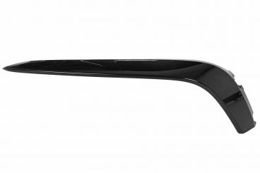Cubierta parachoques negro spoiler lateral, izquierda 