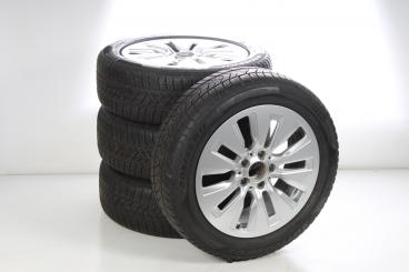 Juego completo de ruedas de invierno de aleación de 17 pulgadas con neumáticos Pirelli para Clase C 206, original Mercedes-Benz