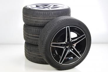 Juego de ruedas completas AMG de aluminio de 18 pulgadas PIR 